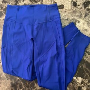 Lululemon speed up tights w/ pockets